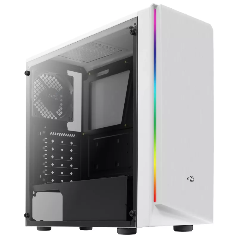PC-kotelo Aerocool Rift Midi Tower valkoinen