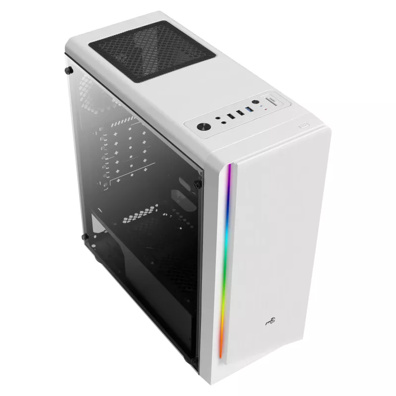 PC-kotelo Aerocool Rift Midi Tower valkoinen