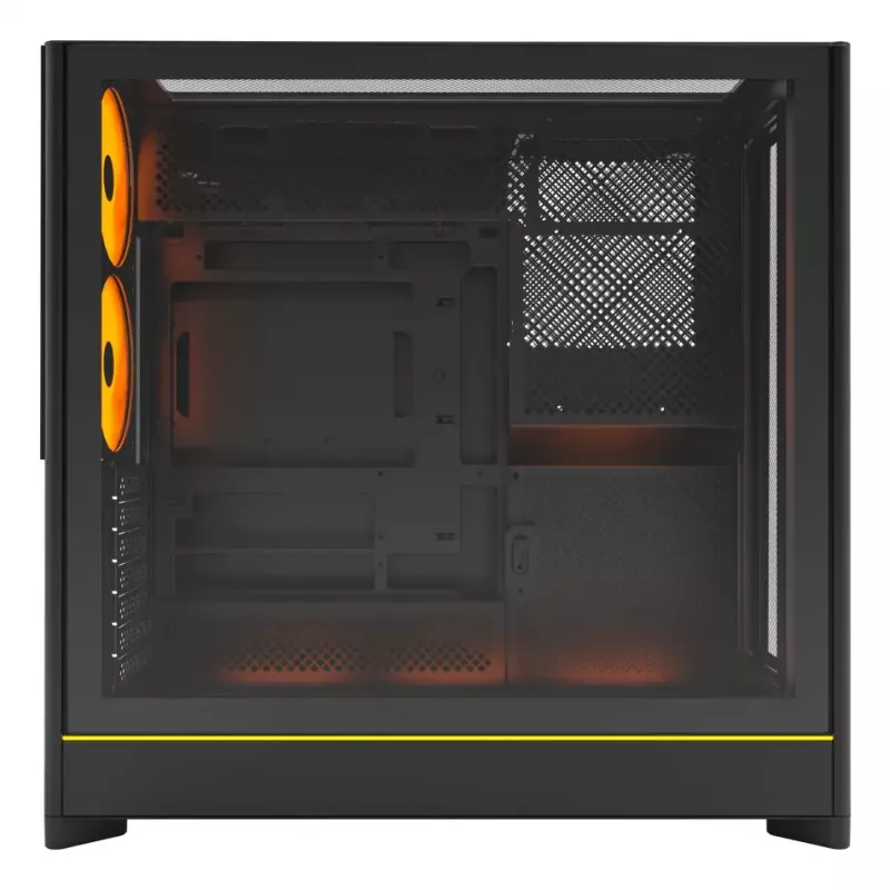 PC-kotelo Montech HS01 PRO Midi Tower musta