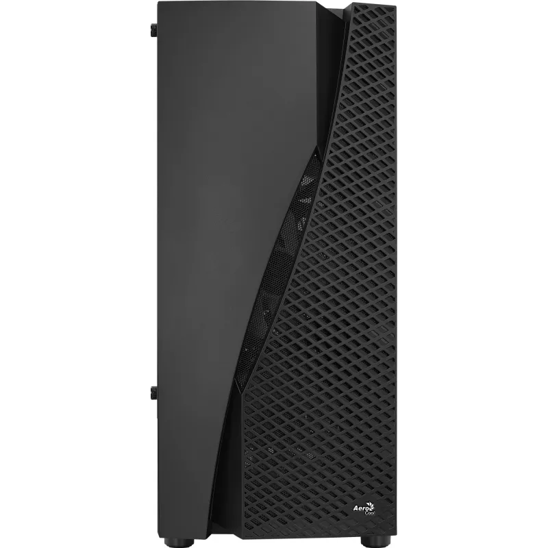 Aerocool WAVEBKV3 ATX PC-kotelo karkaistusta lasista 4xRGB-tuulettimella musta
