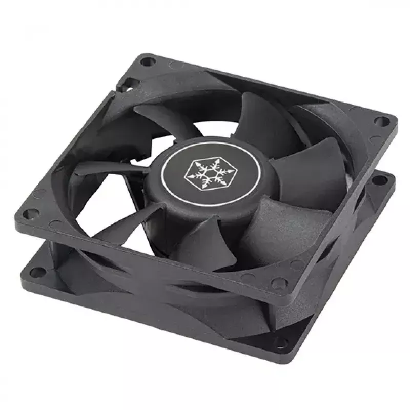 Tuuletin Silverstone FN80 8 cm musta 27.81 cfm 1.86 mmH2O