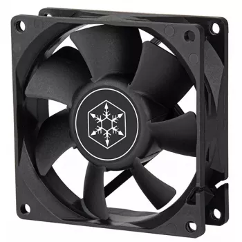 Tuuletin Silverstone FN80 8 cm musta 27.81 cfm 1.86 mmH2O