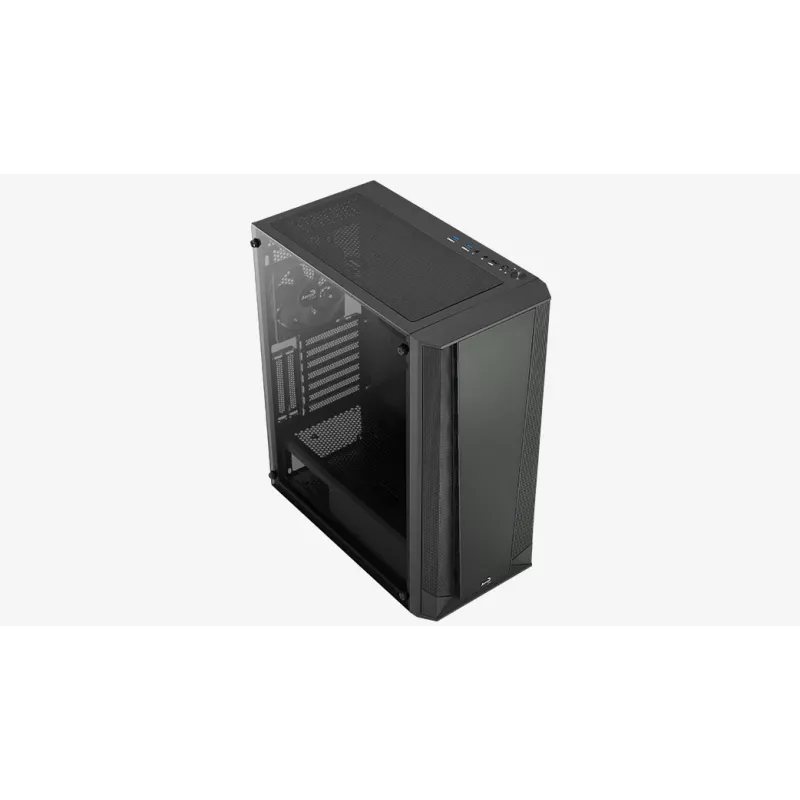 PC-kotelo Aerocool Prism-G-BK-v1 Midi Tower musta