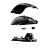 Langaton pelihiiri GLORIOUS Series 2 PRO (oikeakätisille) – 26 000 DPI, RF Wireless + USB‑C, 4K/8K Hz, 6 painiketta, musta