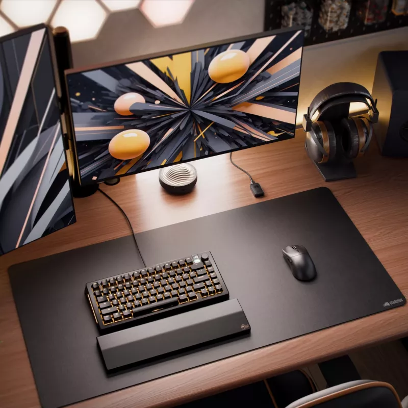 Langaton pelihiiri GLORIOUS Series 2 PRO (oikeakätisille) – 26 000 DPI, RF Wireless + USB‑C, 4K/8K Hz, 6 painiketta, musta