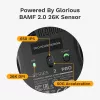 Langaton pelihiiri GLORIOUS Series 2 PRO (oikeakätisille) – 26 000 DPI, RF Wireless + USB‑C, 4K/8K Hz, 6 painiketta, musta