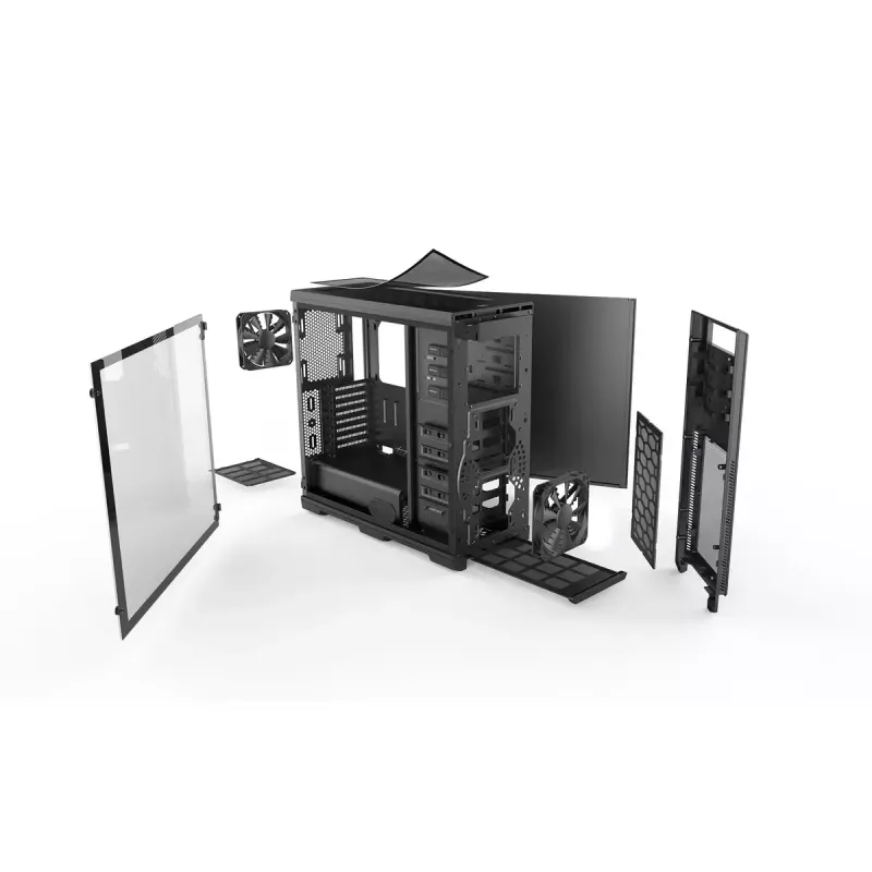 PC-kotelo Phanteks Enthoo Pro Tempered Glass Full Tower musta