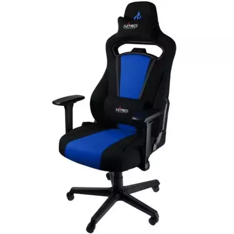 Pehmustettu istuin Nitro Concepts E250 musta sininen korkeussäädettävä
