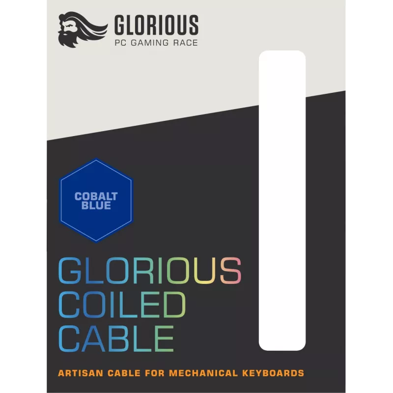 Glorious Gaming kierretty sininen 1,37 m