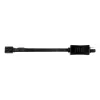 SilverStone SST-CPF05 PWM-tuulettimen nopeudenvähennyskaapeli, 10 cm, 2 kpl pakkaus, musta