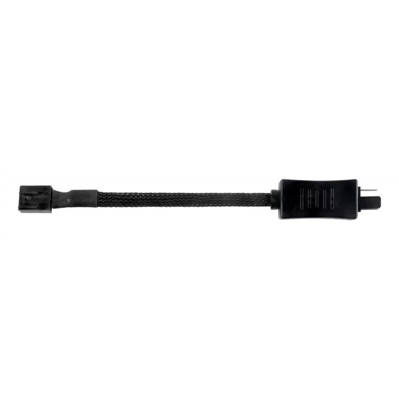 SilverStone SST-CPF05 PWM-tuulettimen nopeudenvähennyskaapeli, 10 cm, 2 kpl pakkaus, musta