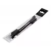 SilverStone SST-CPF05 PWM-tuulettimen nopeudenvähennyskaapeli, 10 cm, 2 kpl pakkaus, musta
