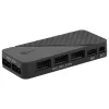 Aerocool ASTRO12PRO -sarja 3 tuuletinta PC 12 cm LED RGB tärinänvaimennus kaukosäädin