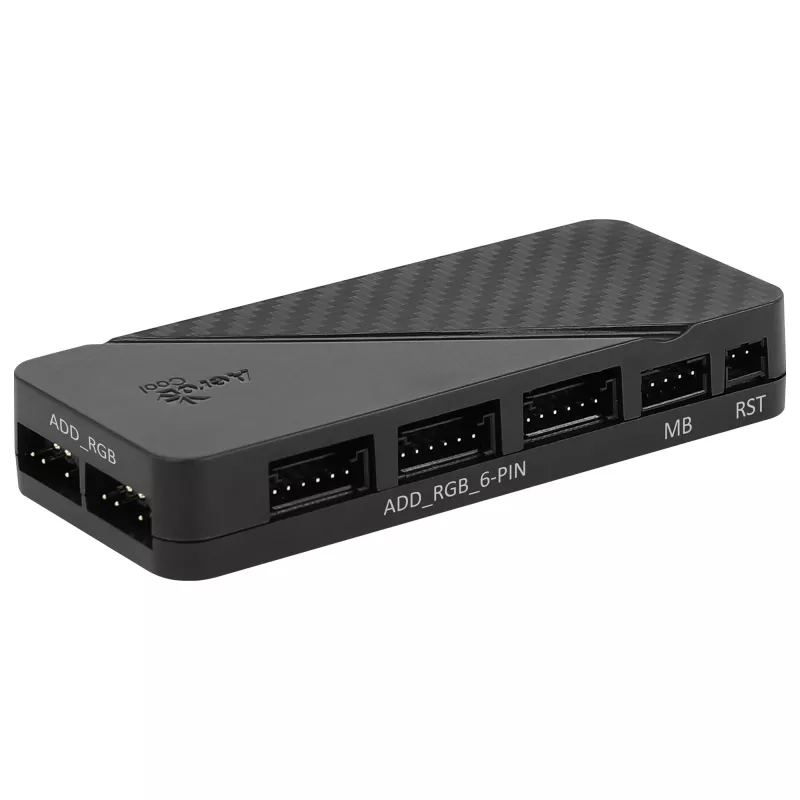 Aerocool ASTRO12PRO -sarja 3 tuuletinta PC 12 cm LED RGB tärinänvaimennus kaukosäädin