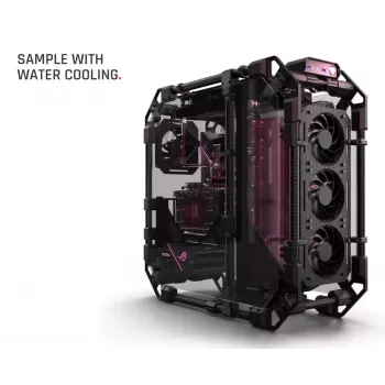 PC-kotelo Alphacool Apex Skeleton Full Tower musta