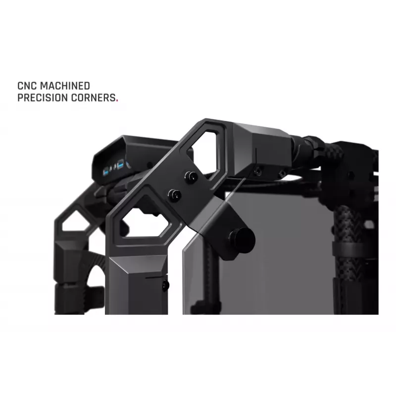 PC-kotelo Alphacool Apex Skeleton Full Tower musta