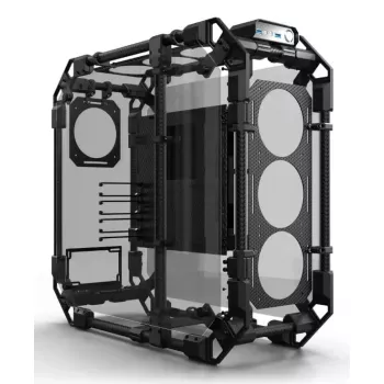 PC-kotelo Alphacool Apex Skeleton Full Tower musta