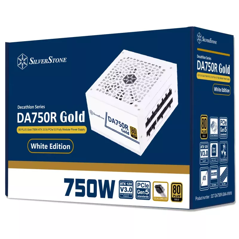 Virtalähde Silverstone DA750R Gold 750 W