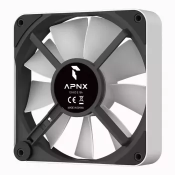 Tuuletin APNX FP2-120 PWM ARGB maksimaalinen ilmavirta 83.87 cfm valkoinen