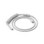 Glorious Gaming USB 2.0 -kaapeli 4,5 jalan kokonaispituus 6 tuuman spiraali USB-C–USB-A-sovitin 5-pin lentokoneliitin kaksinkertaisesti punottu valkoinen 1,37 m