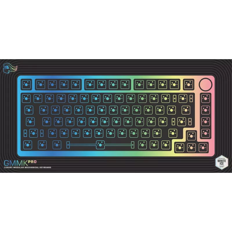 Glorious Gaming GMMK Pro näppäimistö barebone