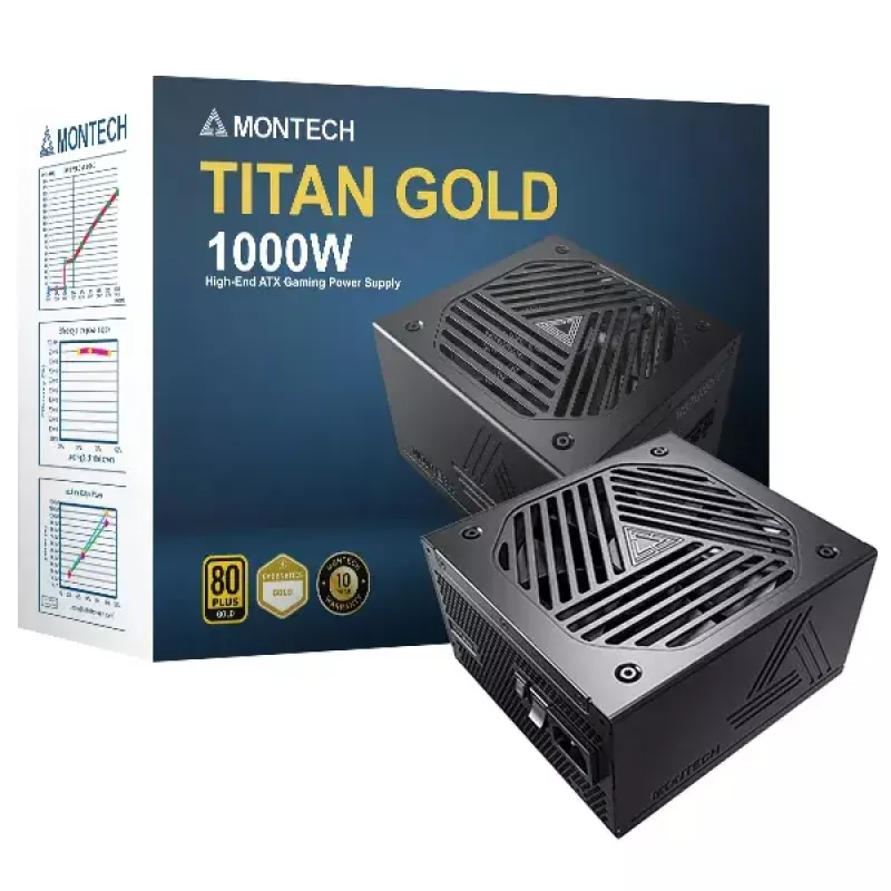 Virtalähde Montech TITAN GOLD 1000W