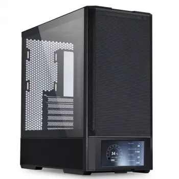 PC-kotelo Lian Li LAN207DX Midi Tower musta