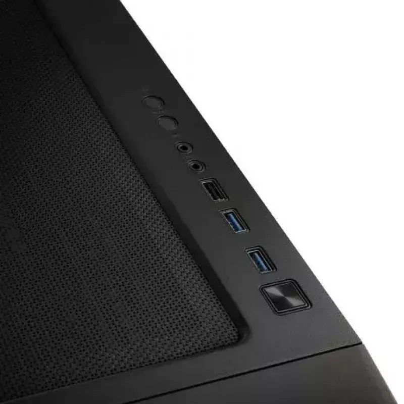 PC-kotelo Kolink Observatory Y ARGB Midi Tower musta