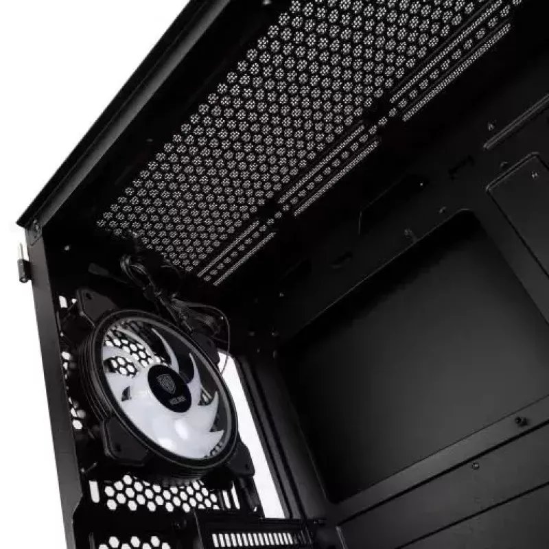 PC-kotelo Kolink Observatory Y ARGB Midi Tower musta
