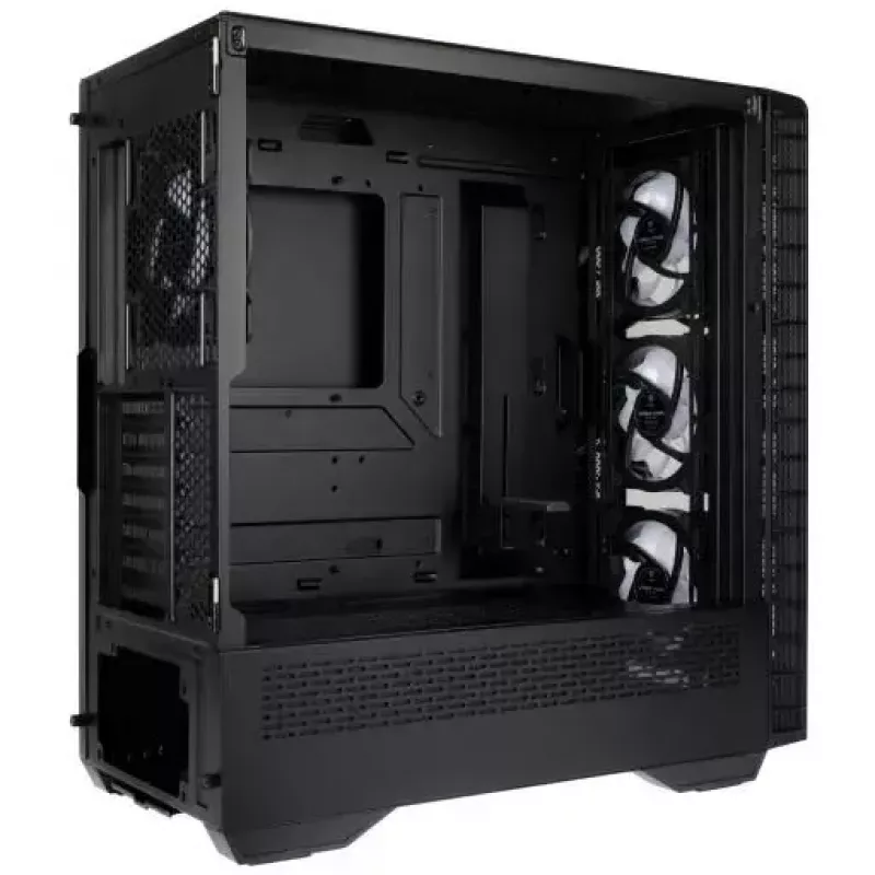 PC-kotelo Kolink Observatory Y ARGB Midi Tower musta