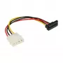 InLine SATA-virtasovitinkaapeli 5,25 tuuma / 15-pin SATA 0,15 m, alaspäin kulma