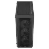 Aerocool PRISMBKV3 PC-kotelo ATX musta 4 tuuletinta ARGB etuosa sivusta karkaistua lasia