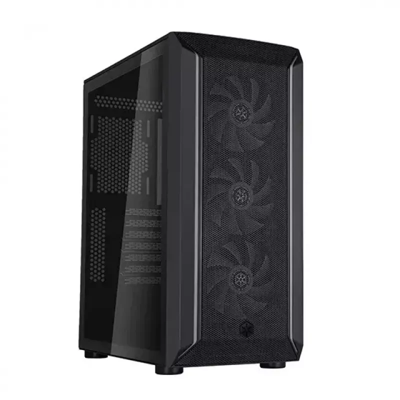 Silverstone FARA 511Z Midi Tower PC-kotelo musta