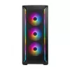 Silverstone FARA 511Z Midi Tower PC-kotelo musta