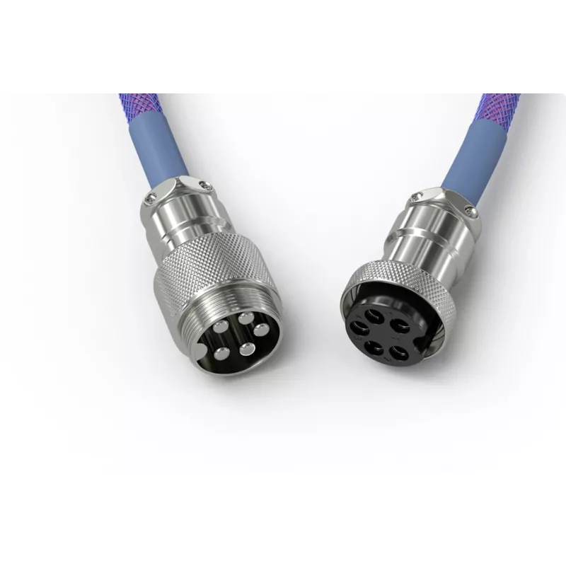 Glorious Gaming Coiled violetti 1.37 m