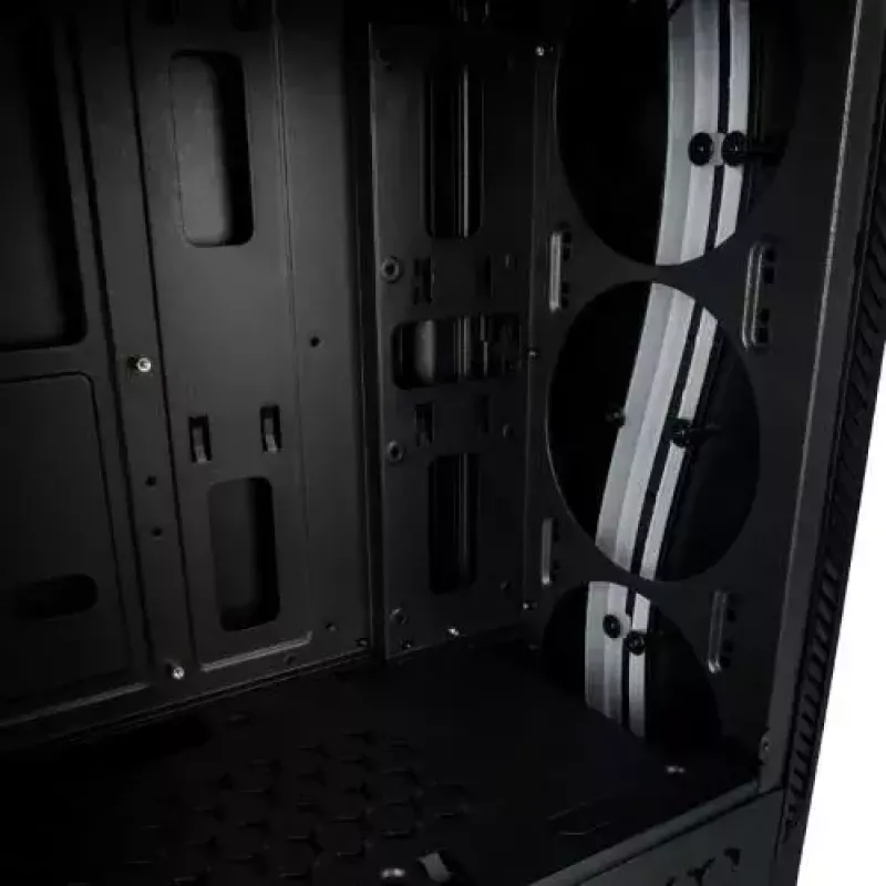 Kolink Inspire K5 ARGB Midi Tower -kotelo, musta