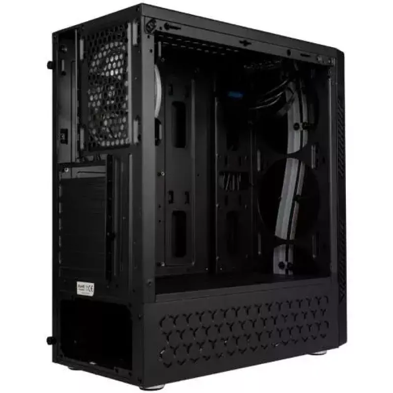 Kolink Inspire K5 ARGB Midi Tower -kotelo, musta