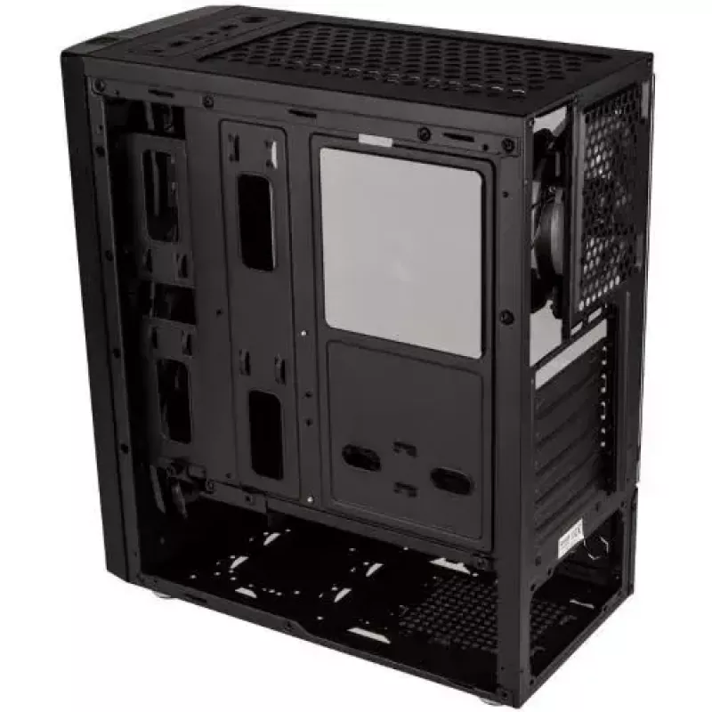Kolink Inspire K5 ARGB Midi Tower -kotelo, musta