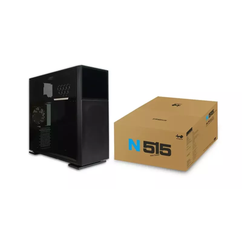 PC-kotelo In Win N515 Midi Tower musta