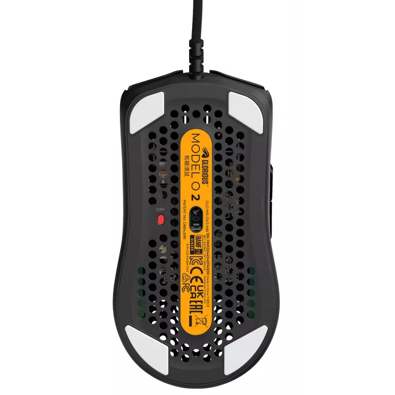 Glorious Gaming Glorious Model O Wired 2 - mattamusta, oikeakätinen, optinen, USB Type-A, 26000 DPI, 1 ms, musta