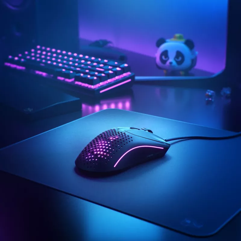 Glorious Gaming Glorious Model O Wired 2 - mattamusta, oikeakätinen, optinen, USB Type-A, 26000 DPI, 1 ms, musta