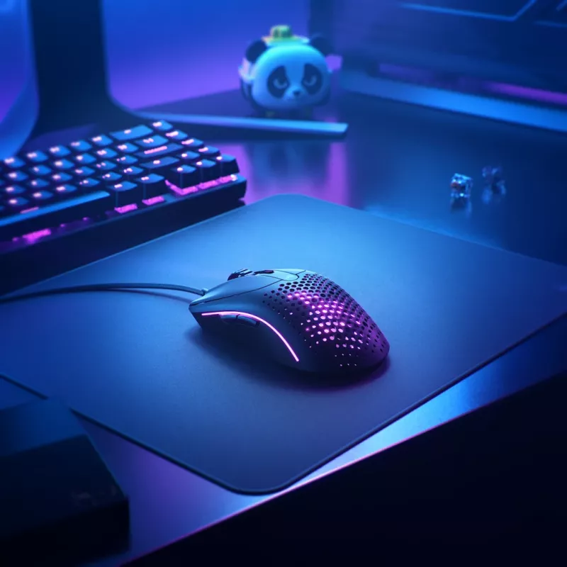 Glorious Gaming Glorious Model O Wired 2 - mattamusta, oikeakätinen, optinen, USB Type-A, 26000 DPI, 1 ms, musta