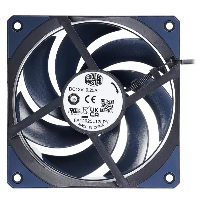 COOLER MASTER kotelotuuletin Mobius 120 Non LED musta