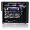 PC-kotelo RAIJINTEK Ophion M Evo ALS Midi Tower musta, läpinäkyvä