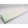 Ducky One 3 Classic Pure White näppäimistö gaming USB saksa mekaaninen RGB