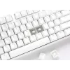 Ducky One 3 Classic Pure White TKL gaming-näppäimistö RGB LED MX-Clear