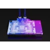 Vesiblokki + taustalevy Alphacool 13456 akryyli alumiini musta hopea läpinäkyvä