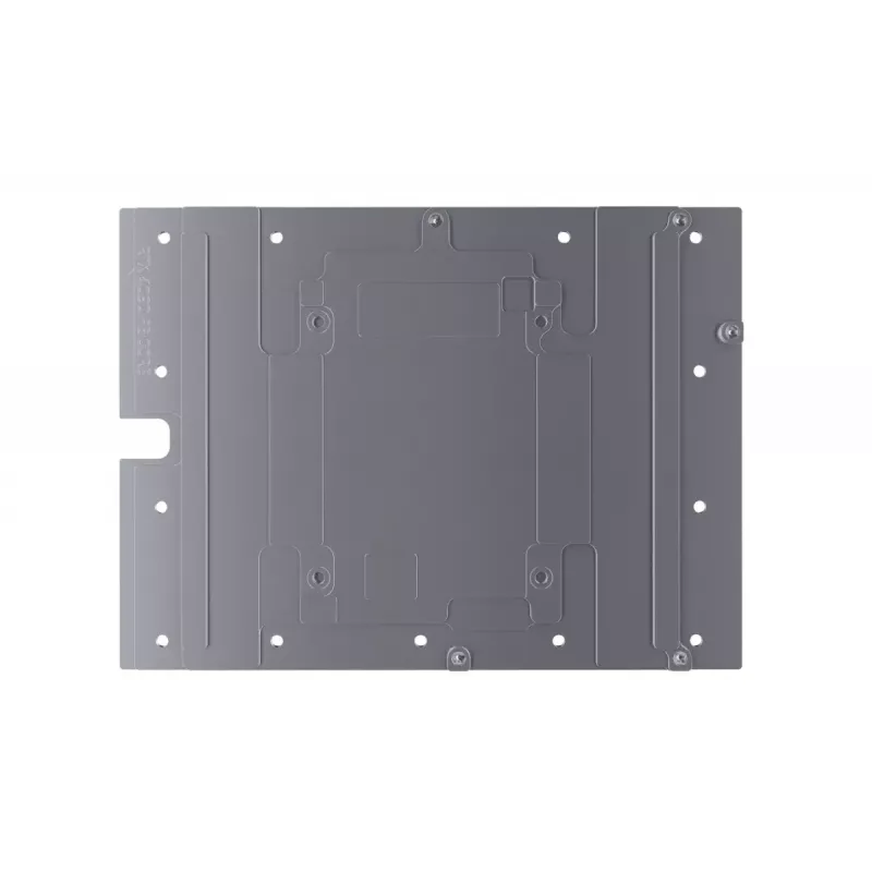 Vesiblokki + taustalevy Alphacool 13456 akryyli alumiini musta hopea läpinäkyvä