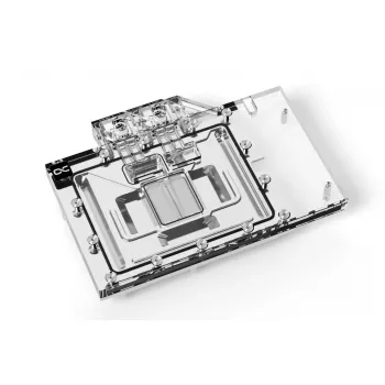 Vesiblokki + taustalevy Alphacool 13456 akryyli alumiini musta hopea läpinäkyvä