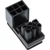 InLine sisäinen verkkosovitin 180° ATX 6-pin uros naaras reverse musta 26636F